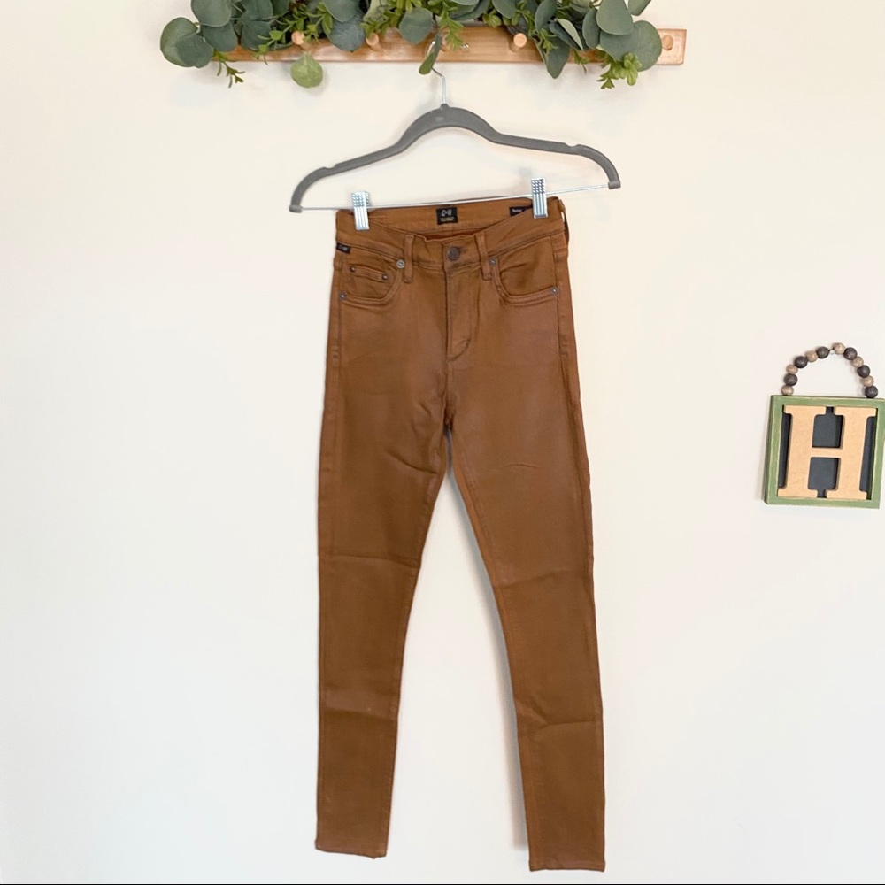 Citizens of Humanity Custom Painted Skinny Jeans